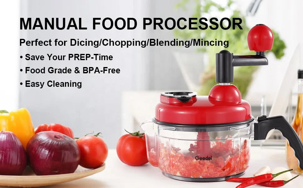HAND CHOPPER MANUAL UPTO 10 FUNCTIONS