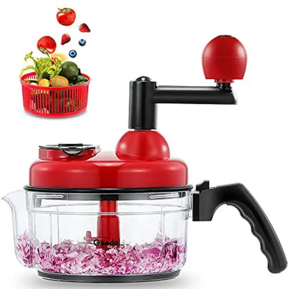 HAND CHOPPER MANUAL UPTO 10 FUNCTIONS