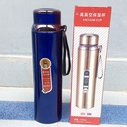 STAINLESS STEEL 1000ML WATER BOTTLE