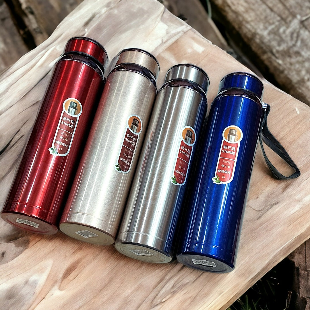 STAINLESS STEEL 1000ML WATER BOTTLE