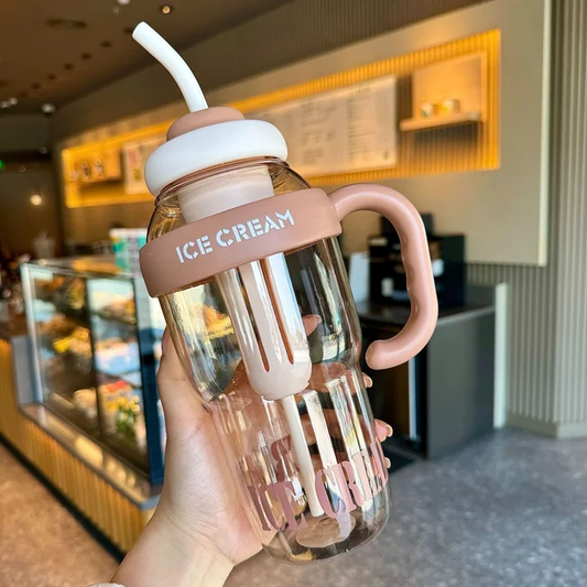 1300ML Ice Cream Sport Water Bottle