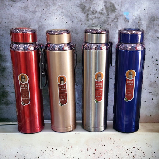 STAINLESS STEEL 1000ML WATER BOTTLE